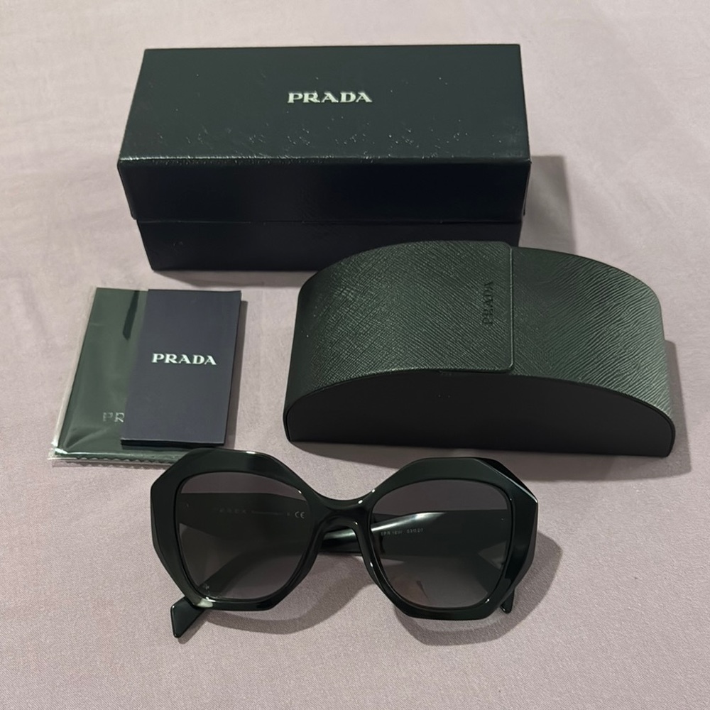 Prada Black Oversized Sunglasses